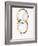 Two interlocked wedding rings-Matthias Kulka-Framed Giclee Print