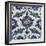 Two Iznik Pottery Tiles-null-Framed Giclee Print