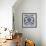 Two Iznik Pottery Tiles-null-Framed Giclee Print displayed on a wall