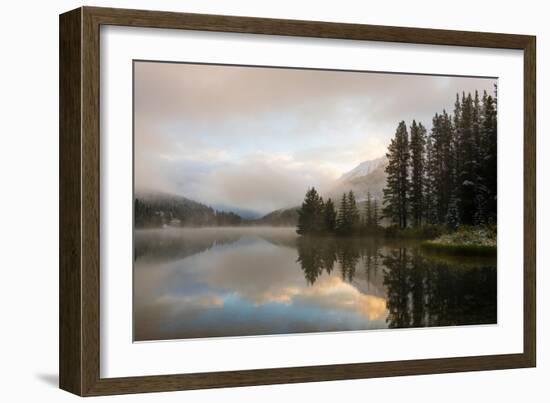 Two Jack Lake, Banff National Park, Canadian Rockies, Alberta Province, Canada-Sonja Jordan-Framed Photographic Print