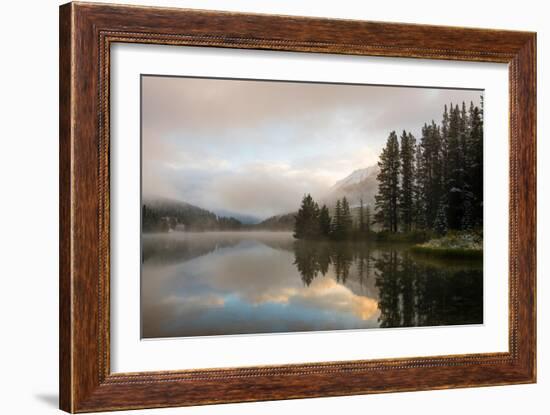 Two Jack Lake, Banff National Park, Canadian Rockies, Alberta Province, Canada-Sonja Jordan-Framed Photographic Print