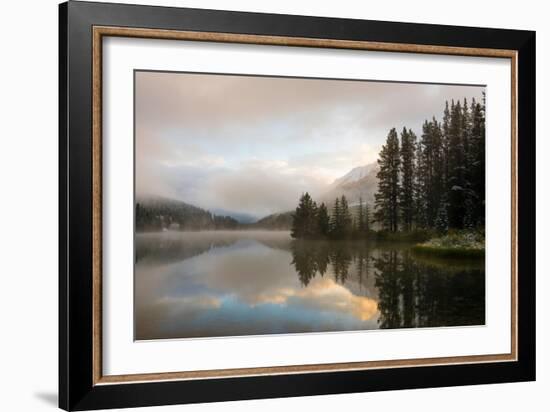 Two Jack Lake, Banff National Park, Canadian Rockies, Alberta Province, Canada-Sonja Jordan-Framed Photographic Print