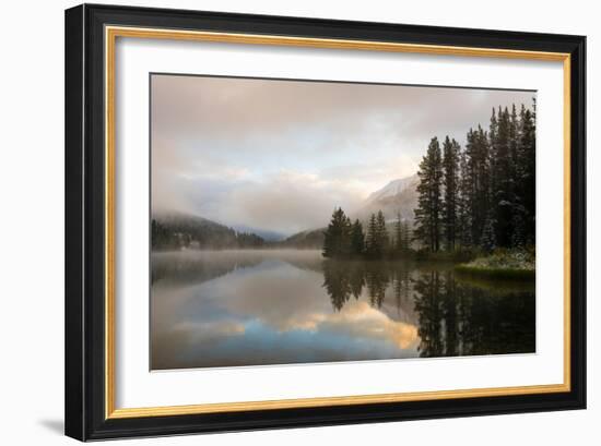 Two Jack Lake, Banff National Park, Canadian Rockies, Alberta Province, Canada-Sonja Jordan-Framed Photographic Print