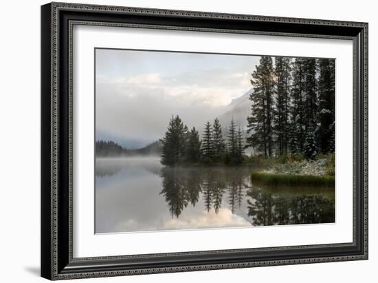 Two Jack Lake, Banff National Park, Canadian Rockies, Alberta Province, Canada-Sonja Jordan-Framed Photographic Print