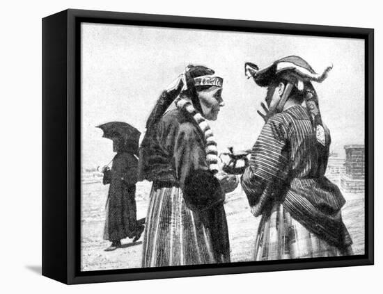 Two Jewish Women, Greece, 1922-HA Fawcett-Framed Premier Image Canvas