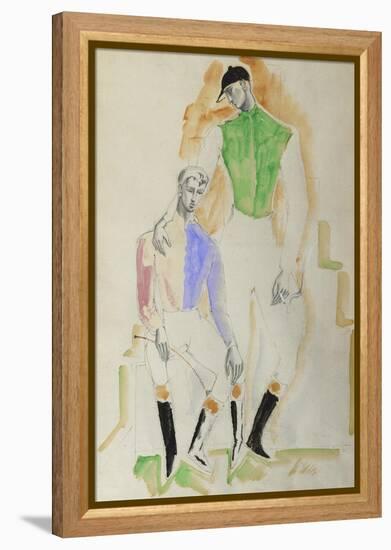 Two Jockeys-Christopher Wood-Framed Premier Image Canvas