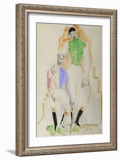 Two Jockeys-Christopher Wood-Framed Giclee Print