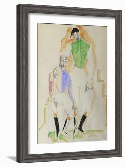 Two Jockeys-Christopher Wood-Framed Giclee Print