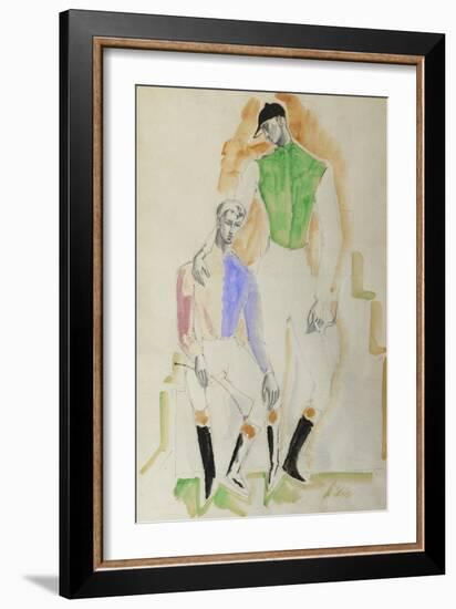 Two Jockeys-Christopher Wood-Framed Giclee Print