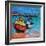 Two Jolly Fishing Boats 2012-Sylvia Paul-Framed Giclee Print