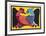 Two Kissing Doves-Victor Delfin-Framed Collectable Print