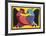 Two Kissing Doves-Victor Delfin-Framed Collectable Print