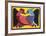 Two Kissing Doves-Victor Delfin-Framed Collectable Print