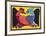 Two Kissing Doves-Victor Delfin-Framed Collectable Print