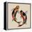 Two Koi-Sharon Turner-Framed Stretched Canvas