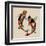 Two Koi-Sharon Turner-Framed Art Print