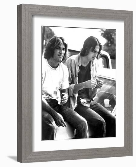 Two-Lane Blacktop, Dennis Wilson, James Taylor, 1971-null-Framed Photo