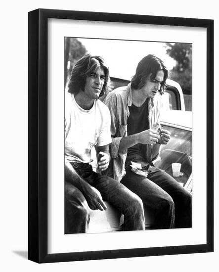 Two-Lane Blacktop, Dennis Wilson, James Taylor, 1971-null-Framed Photo