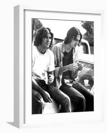 Two-Lane Blacktop, Dennis Wilson, James Taylor, 1971-null-Framed Photo