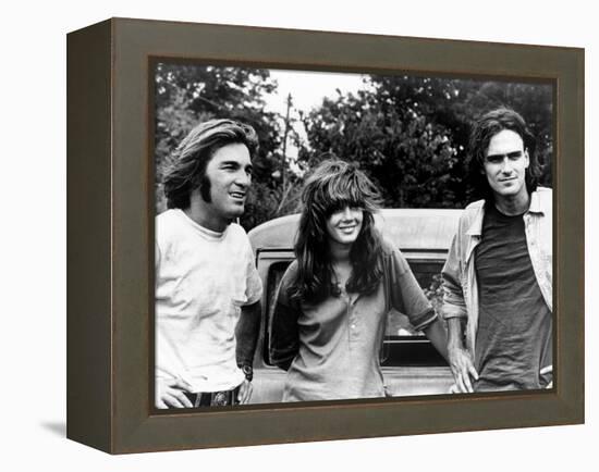 Two-Lane Blacktop, Dennis Wilson, Laurie Bird, James Taylor, 1971-null-Framed Stretched Canvas