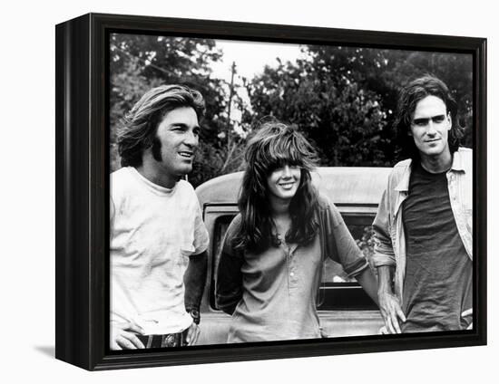 Two-Lane Blacktop, Dennis Wilson, Laurie Bird, James Taylor, 1971-null-Framed Stretched Canvas