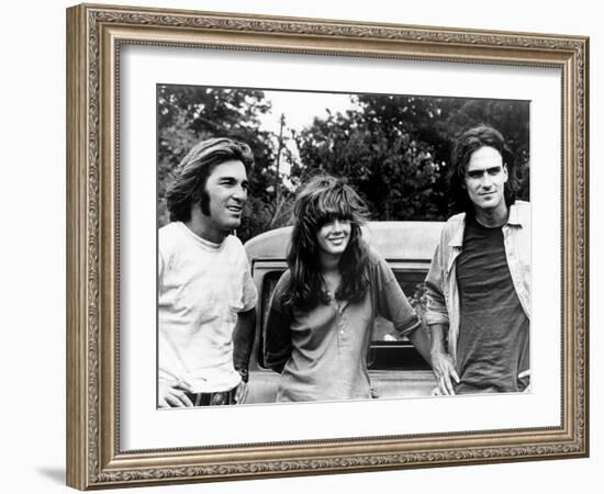 Two-Lane Blacktop, Dennis Wilson, Laurie Bird, James Taylor, 1971-null-Framed Premium Photographic Print