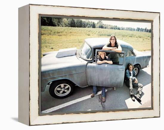 Two-Lane Blacktop, Laurie Bird, James Taylor, Dennis Wilson, 1971-null-Framed Stretched Canvas