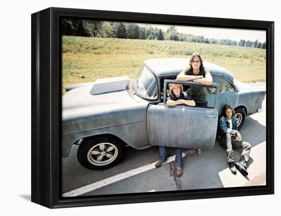 Two-Lane Blacktop, Laurie Bird, James Taylor, Dennis Wilson, 1971-null-Framed Stretched Canvas