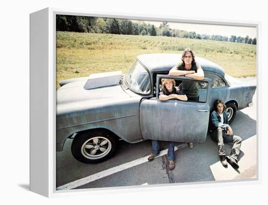 Two-Lane Blacktop, Laurie Bird, James Taylor, Dennis Wilson, 1971-null-Framed Stretched Canvas