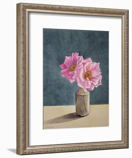 Two Late Roses-Christopher Ryland-Framed Giclee Print