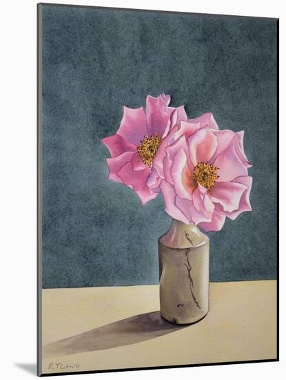 Two Late Roses-Christopher Ryland-Mounted Giclee Print