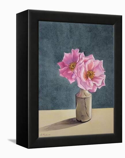 Two Late Roses-Christopher Ryland-Framed Premier Image Canvas