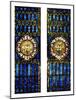 Two Leaded and Plated Glass Windows, circa 1910-Tiffany Studios-Mounted Giclee Print