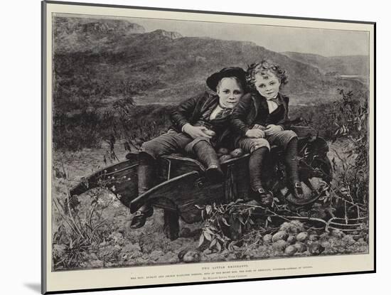 Two Little Emigrants-Mrs. Louisa Starr Canziani-Mounted Giclee Print