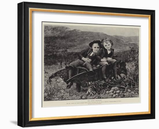 Two Little Emigrants-Mrs. Louisa Starr Canziani-Framed Giclee Print