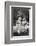 Two Little Girls Sitting on a Bench-Philip Gendreau-Framed Photographic Print