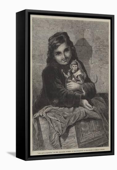 Two Little Monkeys-Elizabeth Murray-Framed Premier Image Canvas