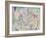 Two Little Pleasure Castles-Paul Klee-Framed Giclee Print