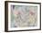 Two Little Pleasure Castles-Paul Klee-Framed Giclee Print