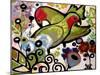 Two Love Birds-Natasha Wescoat-Mounted Giclee Print