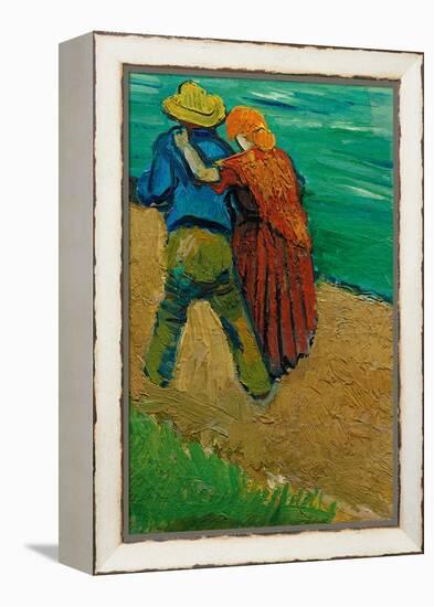 Two Lovers, 1888 (Oil on Canvas)-Vincent van Gogh-Framed Premier Image Canvas