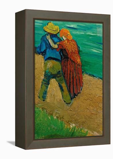 Two Lovers, 1888 (Oil on Canvas)-Vincent van Gogh-Framed Premier Image Canvas