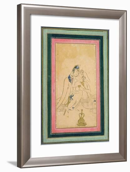 Two Lovers, C.1590, Persian-null-Framed Giclee Print