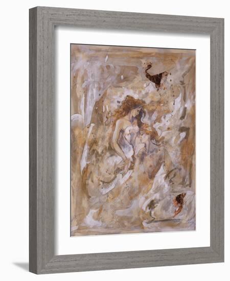 Two Lovers Embracing-Marta Gottfried-Framed Giclee Print