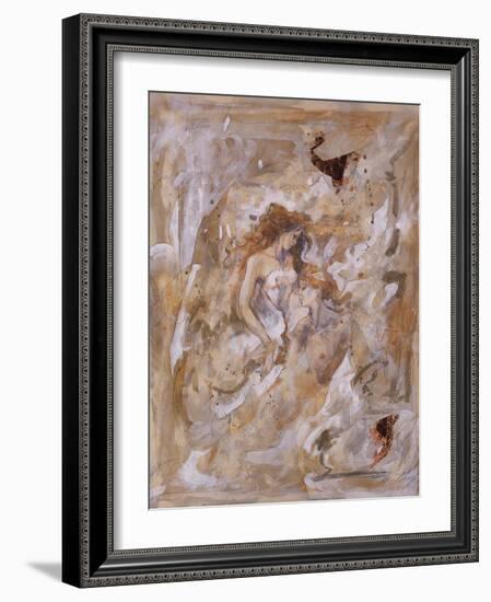 Two Lovers Embracing-Marta Gottfried-Framed Giclee Print