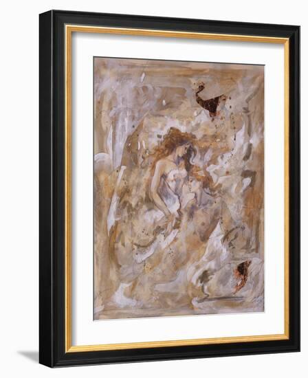 Two Lovers Embracing-Marta Gottfried-Framed Giclee Print