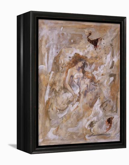 Two Lovers Embracing-Marta Gottfried-Framed Premier Image Canvas