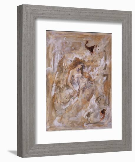 Two Lovers Embracing-Marta Gottfried-Framed Giclee Print