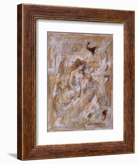 Two Lovers Embracing-Marta Gottfried-Framed Giclee Print