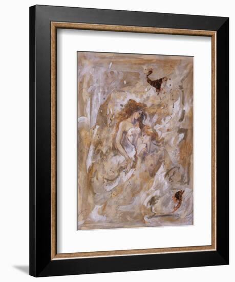 Two Lovers Embracing-Marta Gottfried-Framed Giclee Print